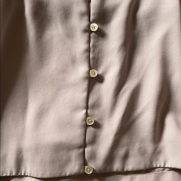 WILFRED Melina Cropped Blouse in Blush Pink Top - Picture 5 of 7